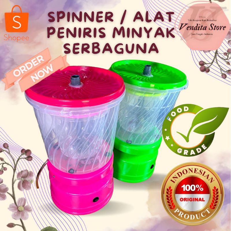 PROMO MESIN SPINNER PENIRIS MINYAK SARINGAN MINYAK GORENG PENGERING GORENGAN