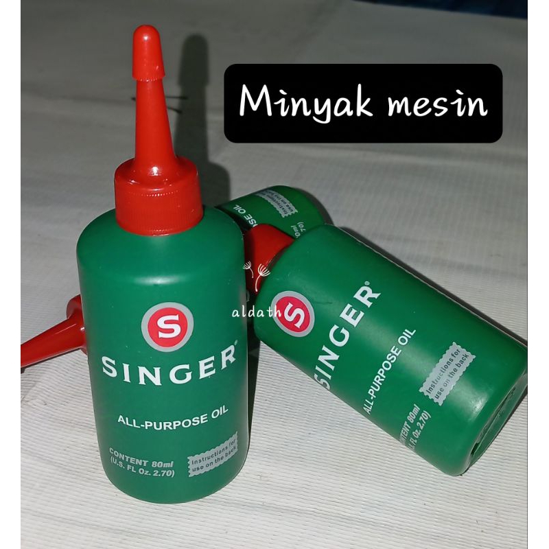 MINYAK MESIN SINGER 80CC