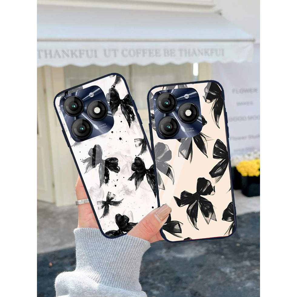 Softcase Glass [SC255] For Itel A70 - Softcase Glass Itel A70 - Kesing Hp Itel A70 Terbaru 2024 - Ca