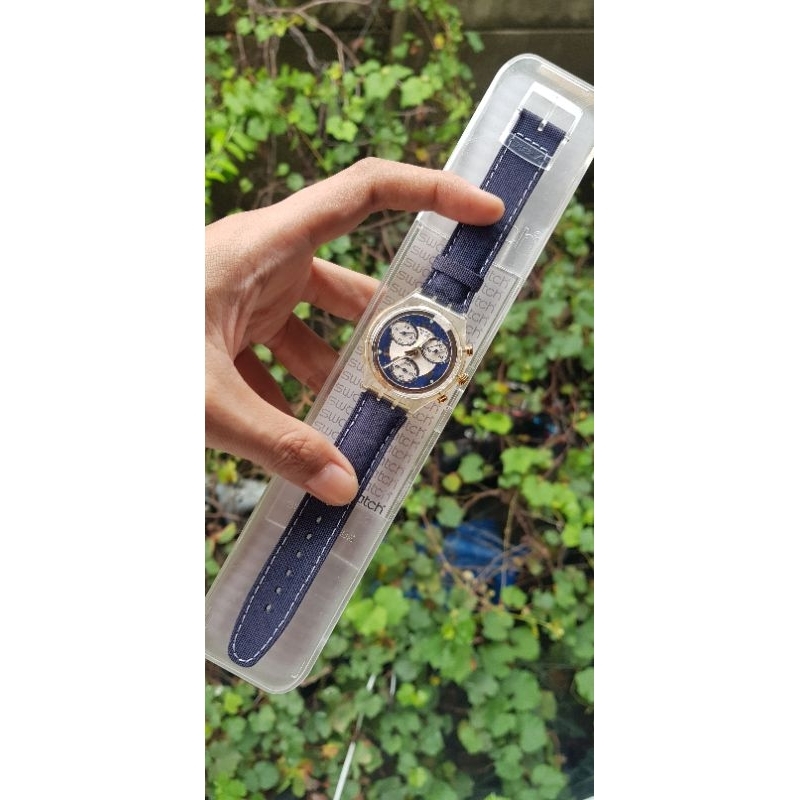 swatch chrono vintage BLUE HORIZON SCK108