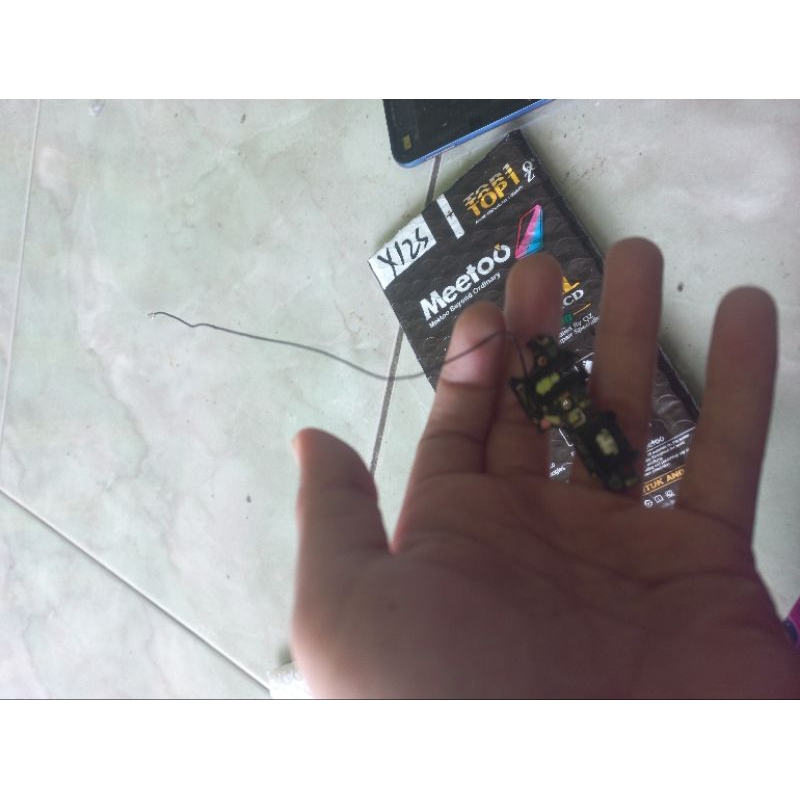 konektor cas dan antena realme c12 ori copotan hp garansi normal