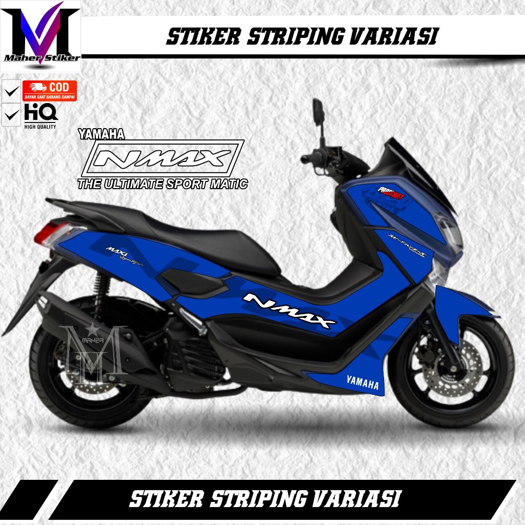 Stiker Striping Nmax Old Variasi Polos