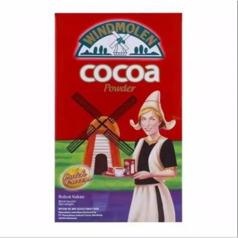 

Bubuk Coklat Cocoa Powder Windmolen 45 gr