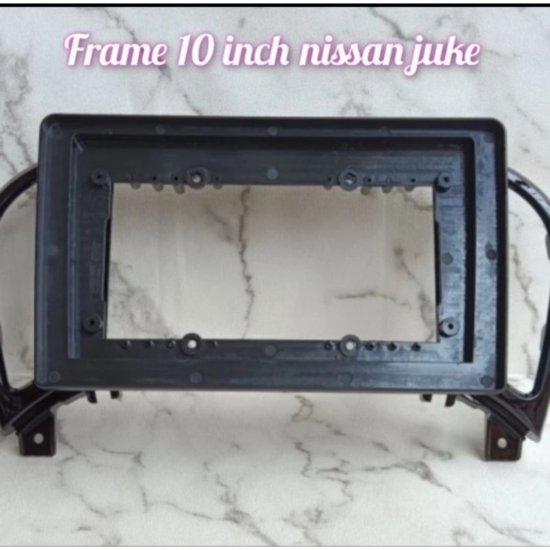 frame head unit android 10 inch mobil nissan juke