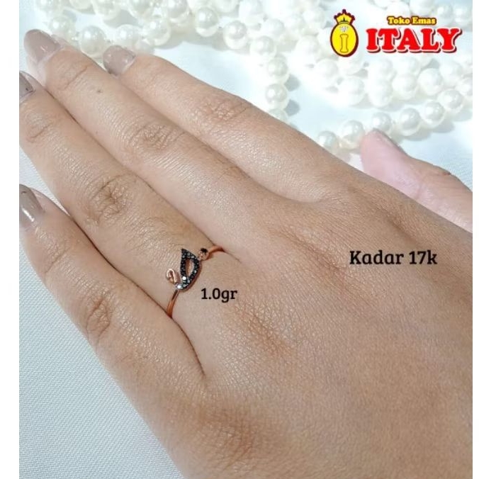 cincin emas tua variasi angsa
