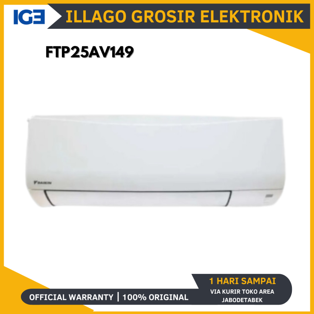 DAIKIN FTP25AV149 AC Split Standard BREEZE 1PK - INDONESIA