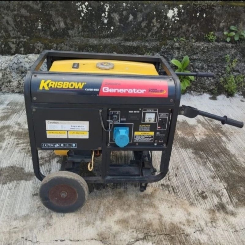 Genset Krisbow KW26-853 8000 Watt Starter Original