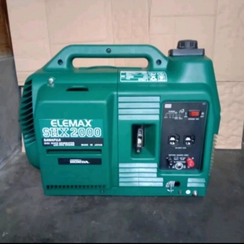 Genset Honda Silent ELEMAX SHX 2000 Original Japan