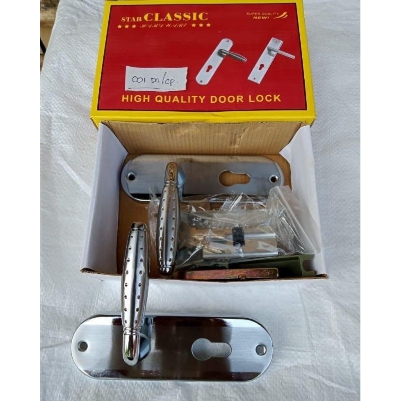 kunci pintu kecil stainless