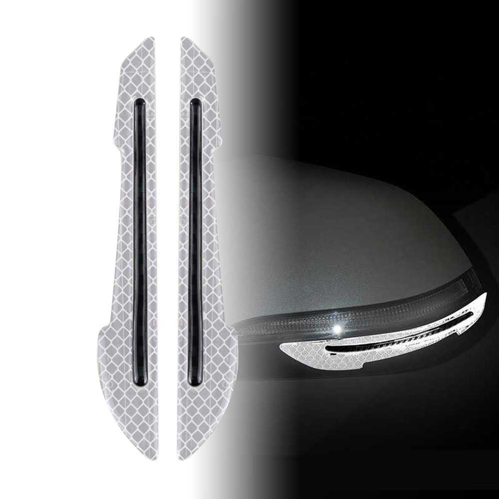 Stiker Safety Warning untuk Spion Mobil - Reflektif Safety Warning