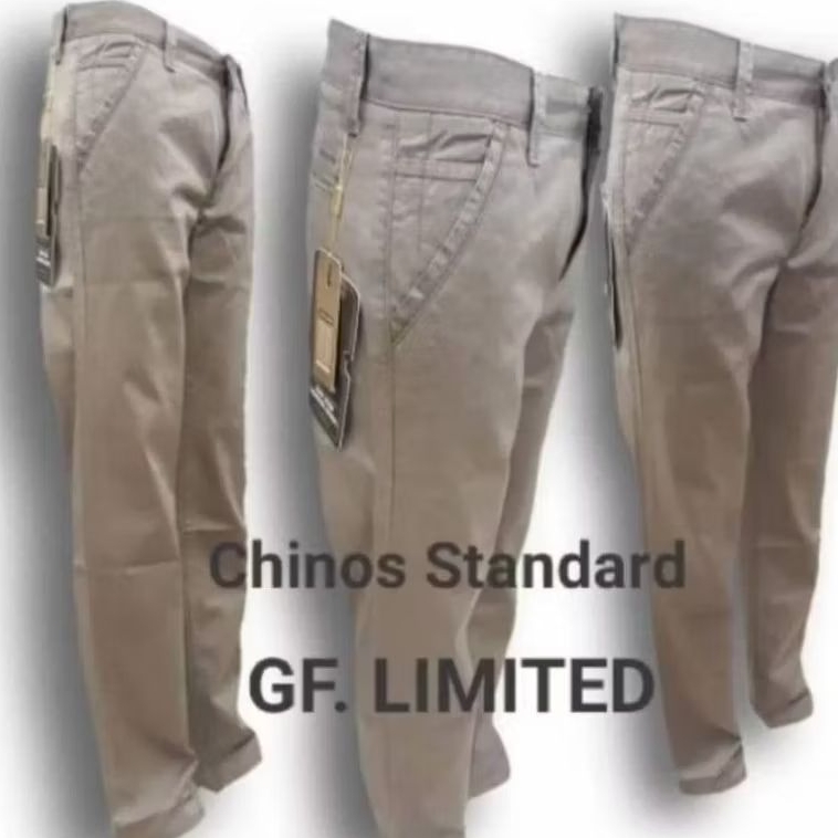 Celana Chinos Merk GF Limited / Celana Panjang Casual