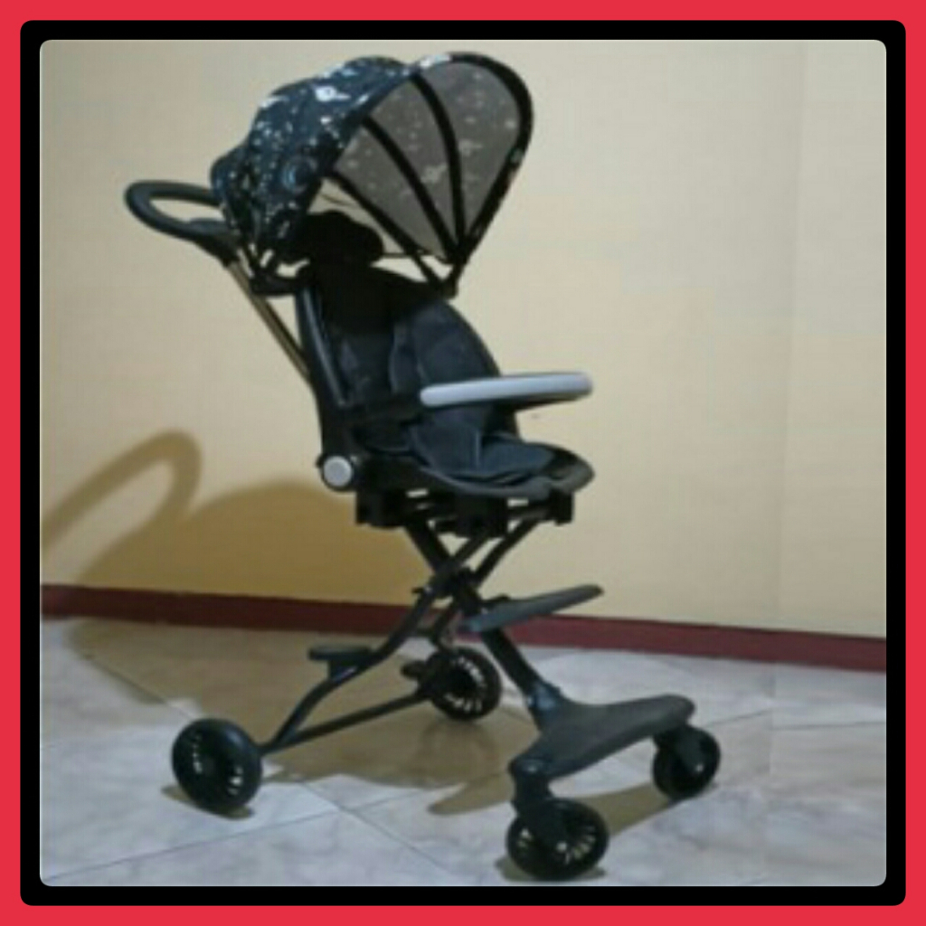 Magic stroller baby sepeda anak 1 tahun to 3 tahun kereta dorong bayi sepeda bayi stroller duduk