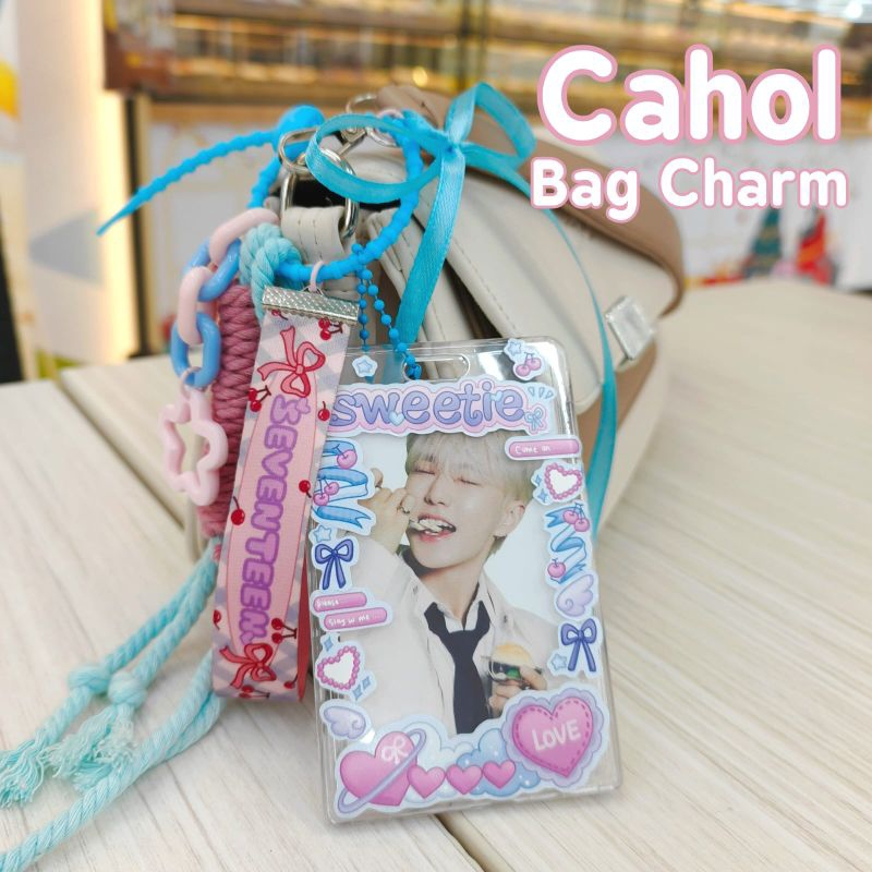 (cahol + bag charm) SEVENTEEN CARD HOLDER ACRYLIC / SEVENTEEN PHOTO CARD HOLDER / SEVENTEEN BAG CHAR