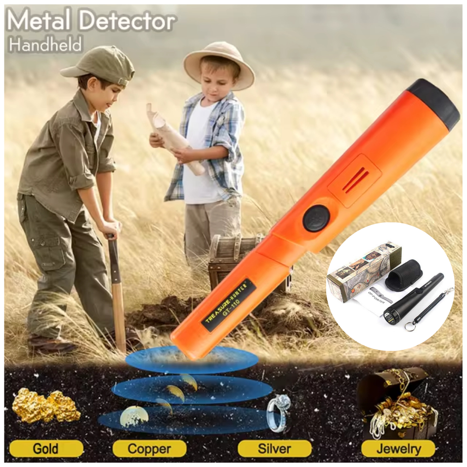 PROMO GP Pointer Detektor logam emas Tercanggih Waterproof dalam tanah alat pencari harta karun