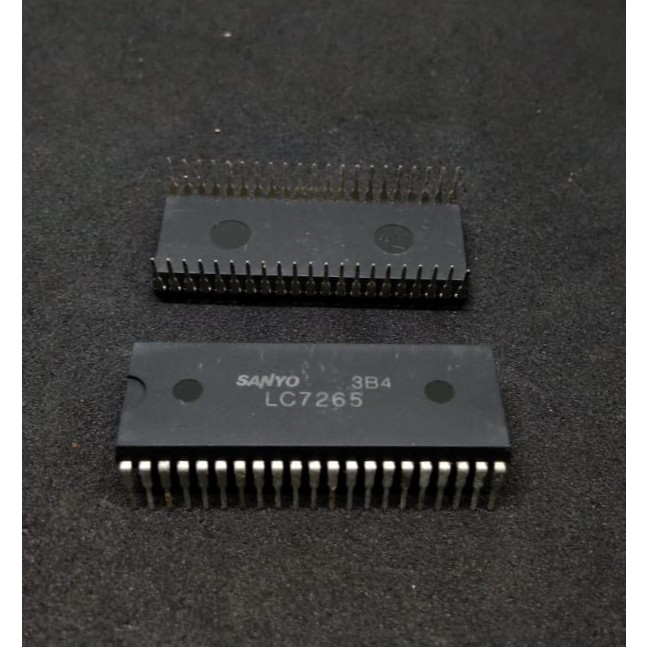 IC LC7265 Frequency Display Driver and Counter - Sanyo IC