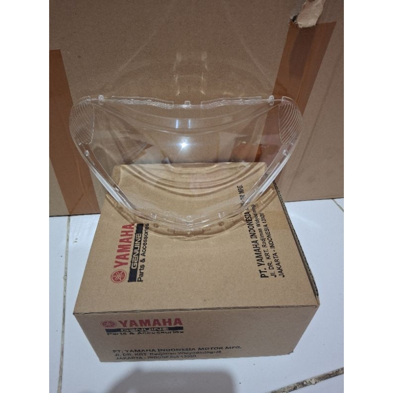 KACA MIKA LAMPU DEPAN MIO NEW SMILE SENYUM ORI STANLEY