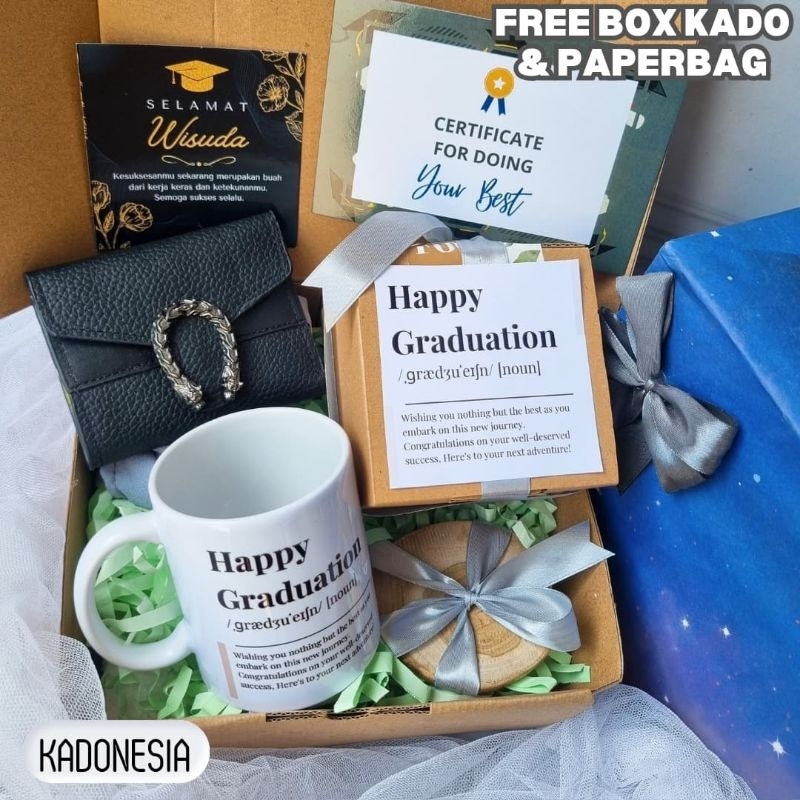 

Kado Wisuda Cowok / Hampers Graduation Gift / Hadiah Wisuda ( EVERBE )