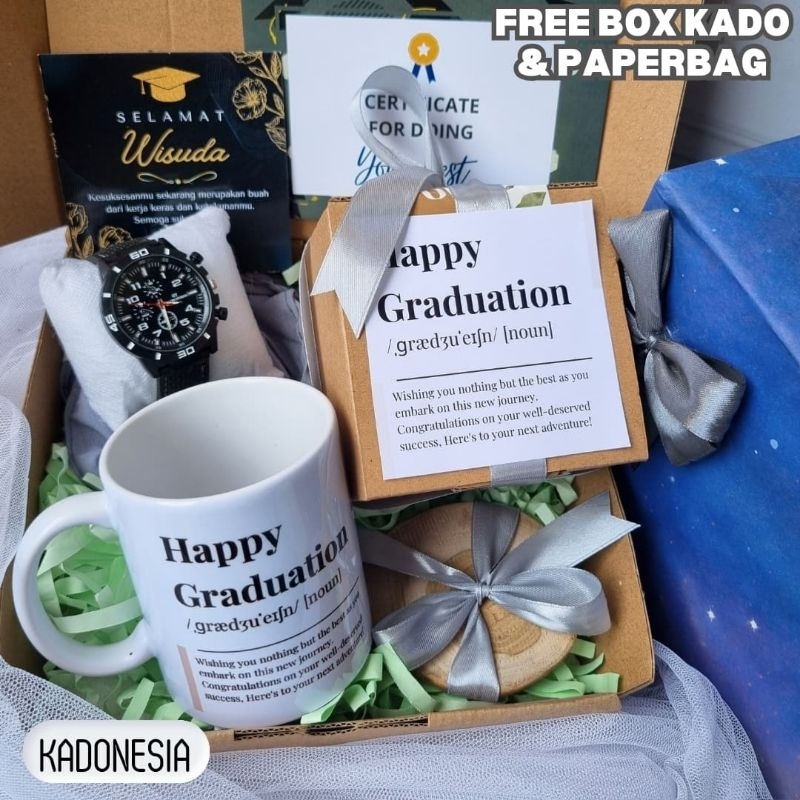 

Kado Wisuda Cowok / Hampers Graduation Gift / Hadiah Wisuda ( EVERHI )