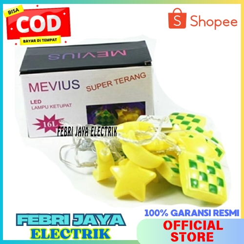 LAMPU HIIAS LED MEVIUS 16L MODEL KETUPAT SUPER TERANG