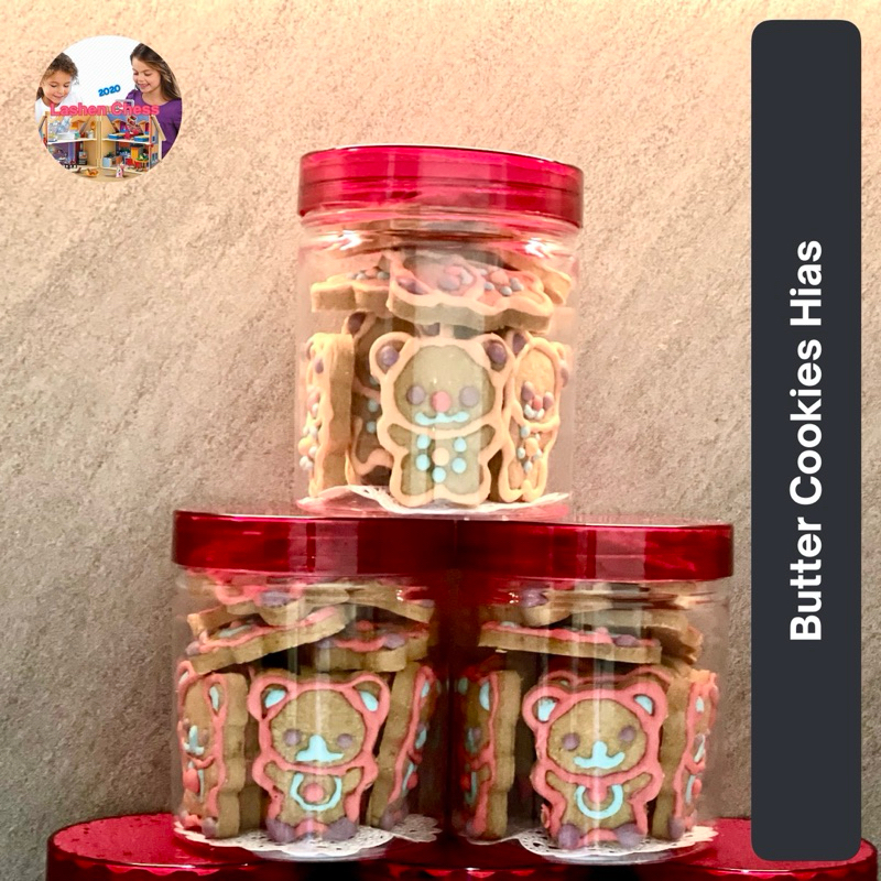 

Kue Kering Butter Cookies Hias Hampers Natal Imlek Lebarn Idul Fitri