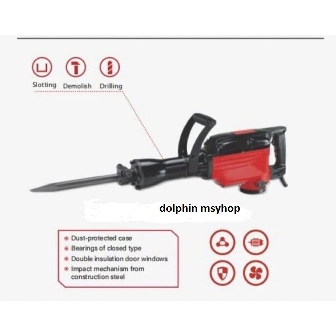 Mesin Bobok Beton EDON ED 6 6513 ED6 6513 Demolition Jack Hammer