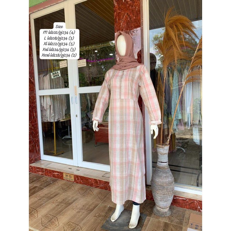 Dress gamis clarissa busui terbaru