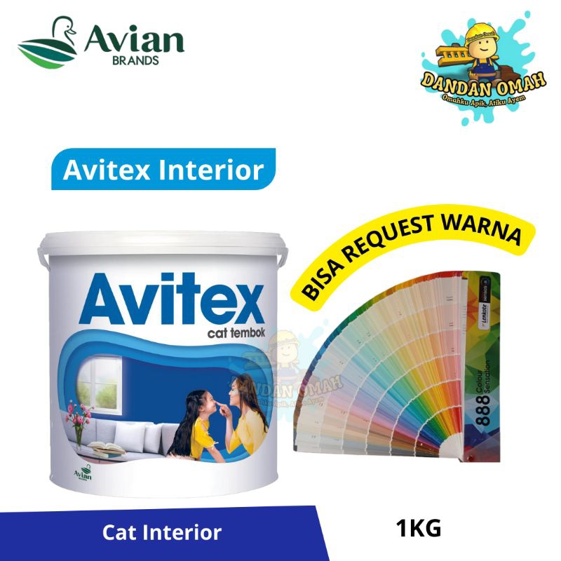 Avian Avitex Cat Interior / Cat Interior Medium / Kemasan 1KG
