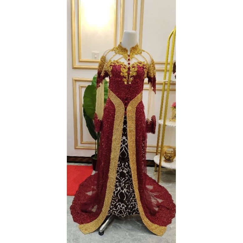 KEBAYA MODERN PAYET PANJANG PREMIUM PRELOVED TERMURAH DISKON KEBAYA LUCU