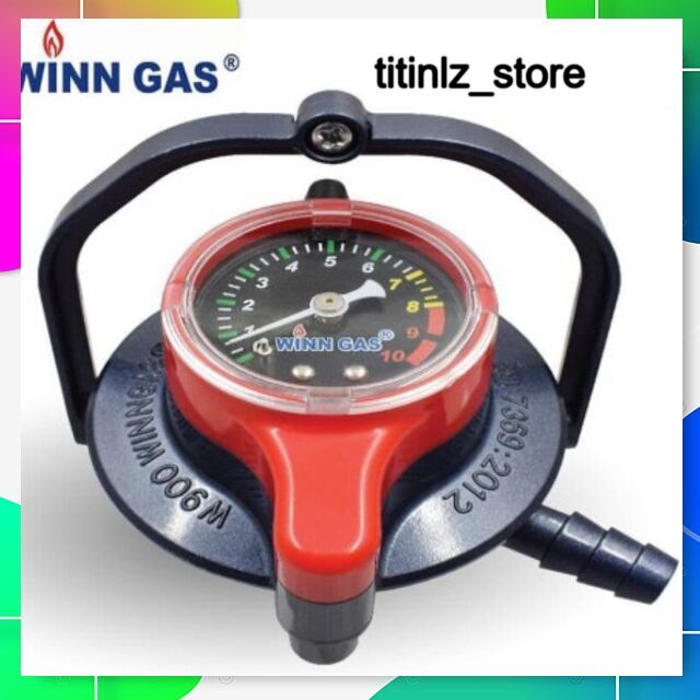 Regulator WINN GAS W 900 M / Regulator Kompor Winn Gas Meter / Regulator Gas Pengunci Ganda