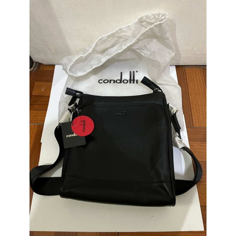 [NEW] CONDOTTI LEATHER SLING BAG