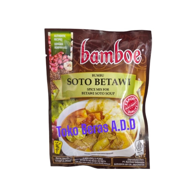 

Bamboe Bumbu Soto Betawi 65gr