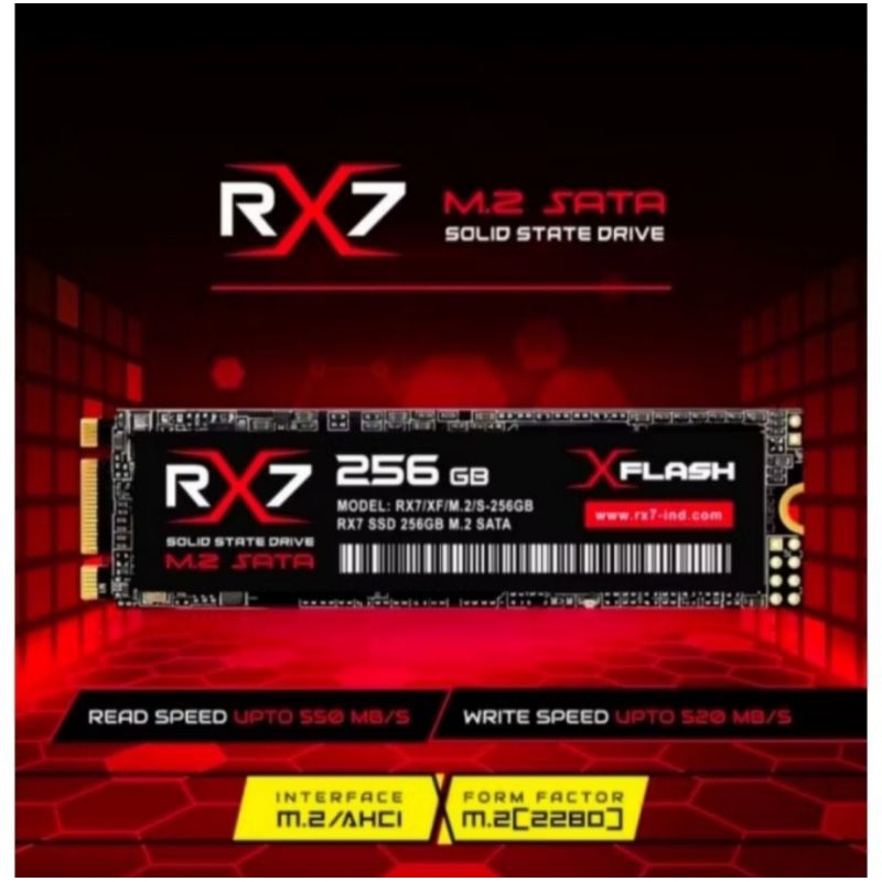 SSD M.2 Sata 256GB RX7
