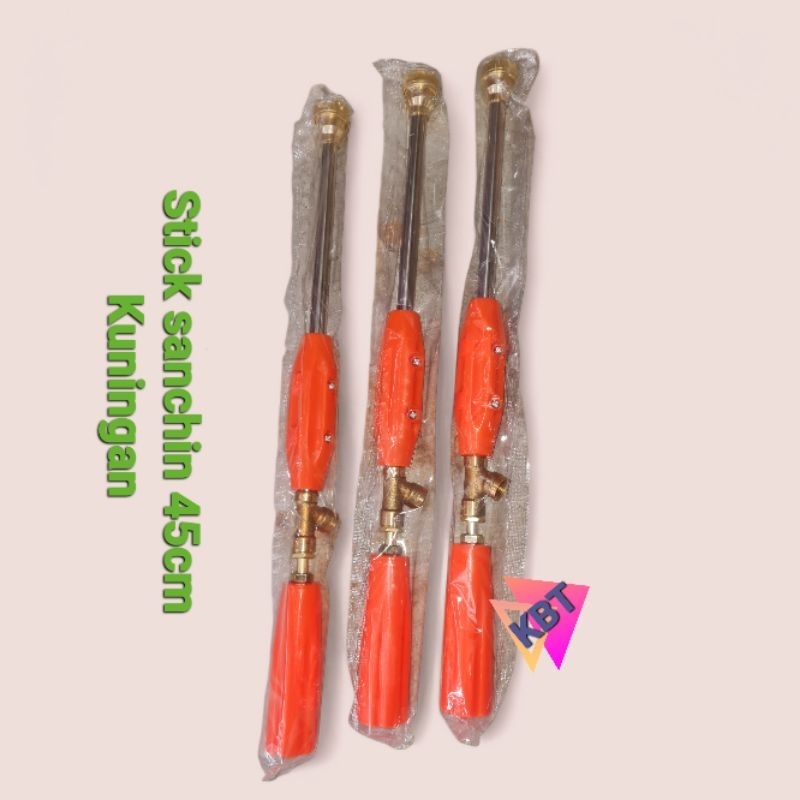 Stick-Sanchin-45cm>Asli-kuningan