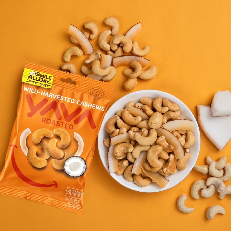 

YAVA Roasted Cashew 35gr - Kacang Mede / Mende