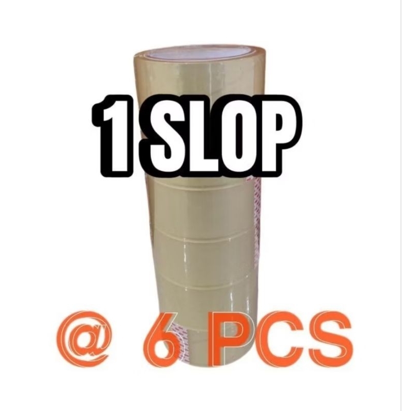 

[1 SLOP isi 6 Roll] Lakban 45x90 termurah