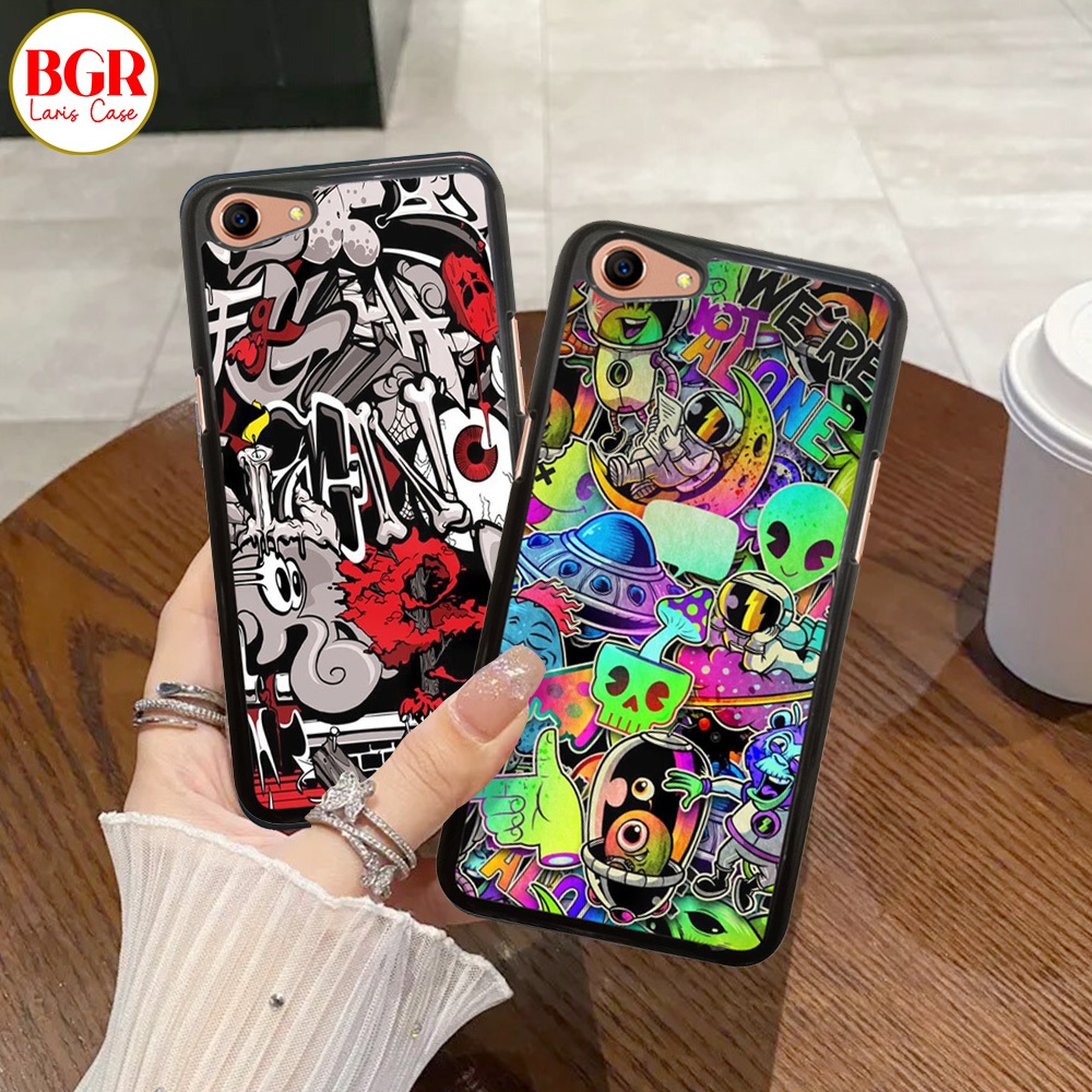 Case Oppo A83 Grafiti Keren Hardcase Softcase Glossy Casing Oppo A83 Bisa Cod