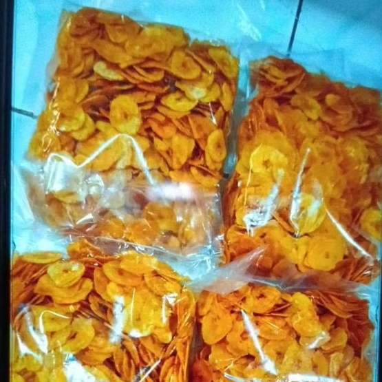 

Kripik Pisang Dewa ½kg Asin