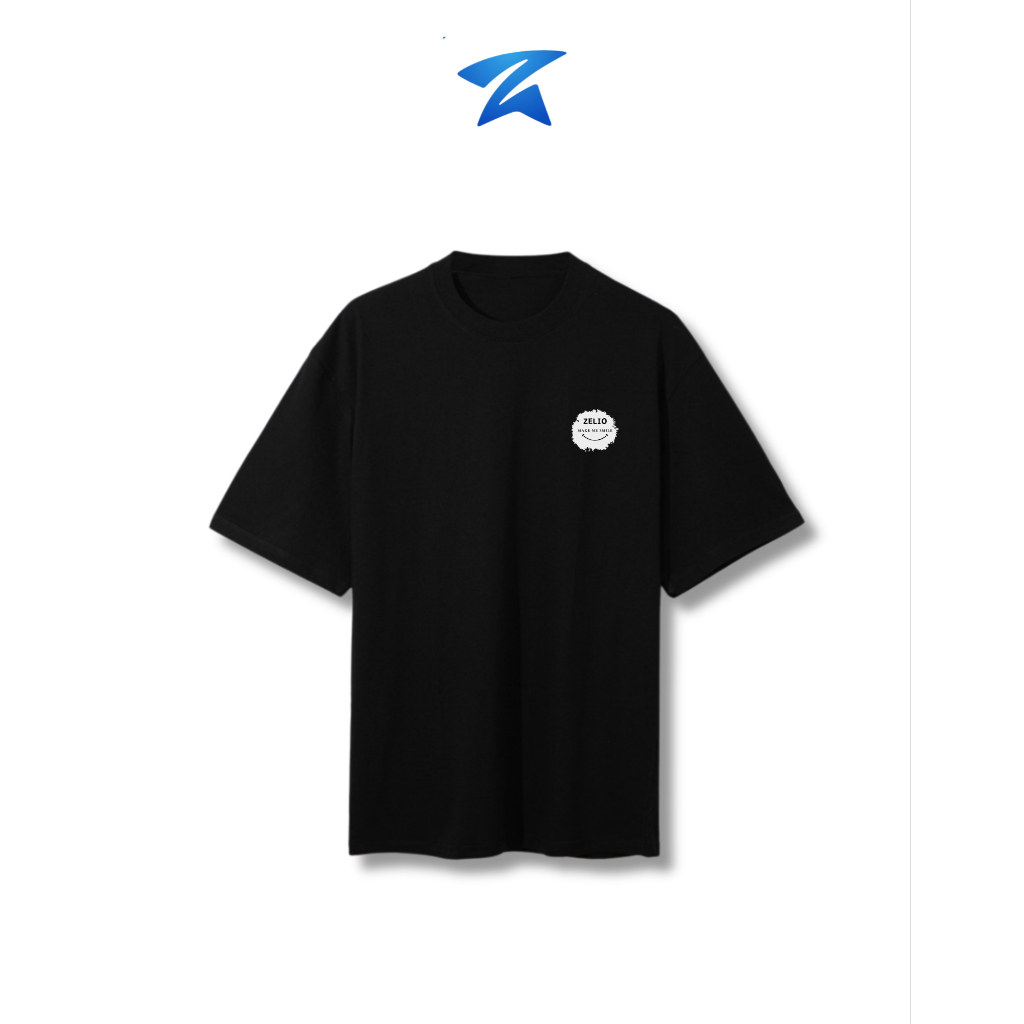ZELIO T-Shirt - Kaos Make Me Smile Logo Zelio