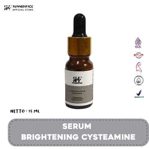 RUNNISAFACE SERUM BRIGHTENING SERUM FLEK SERUM CYSTEAMINE SERUM MELASMA