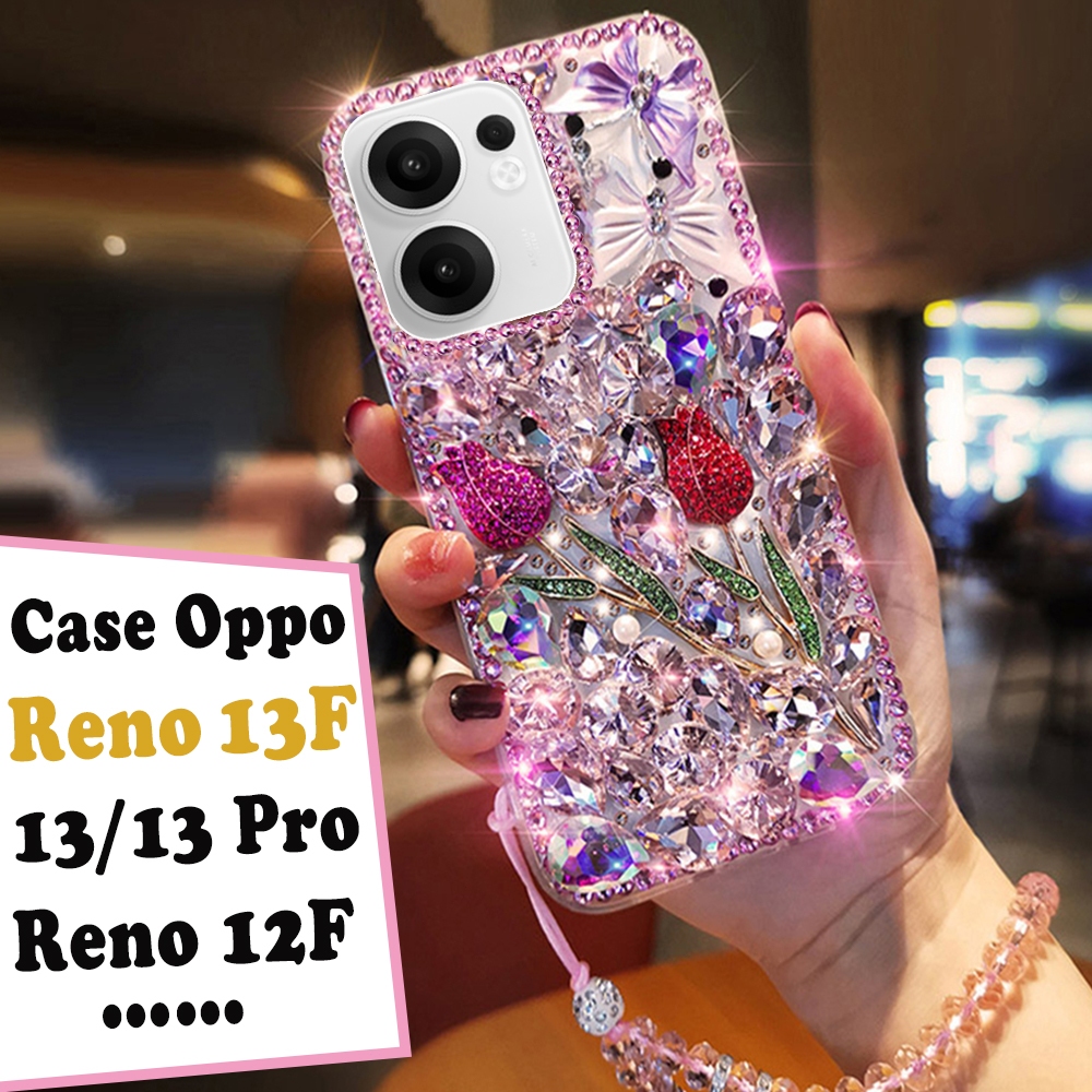 Casing Oppo Reno 13F 13 Pro 5G 12F 5G 12 5G 11F 5G Reno 11 12 10 Pro 5G 8T 5G 4G Reno 8 7 4G 5G 4F 5