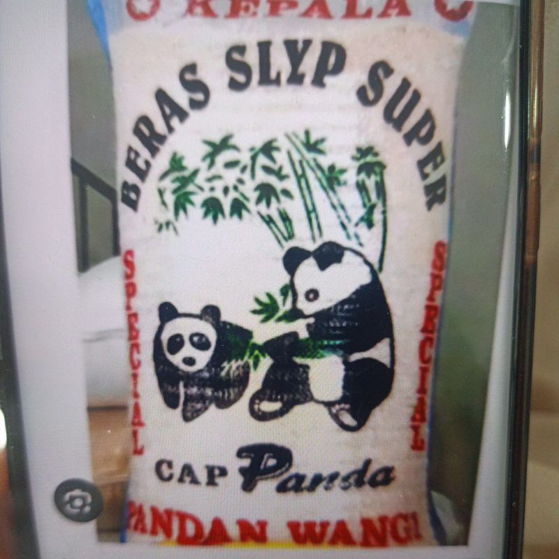 

Beras cap panda 20kg-free ongkir