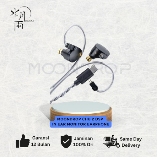 Moondrop CHU 2 / CHU II DSP Dynamic Driver In Ear Monitor Earphone - CHU 2 - Chu 2 3,5mm