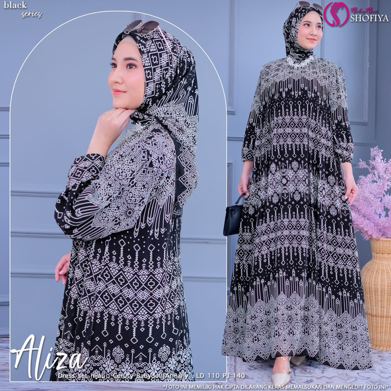 ALIZA SET HIJAB ORIGINAL BY SHOFIYA