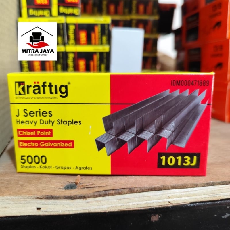 Isi Staples 1013J Kraftig Isi Staples Tembak 1013 Air Stapler Refil 1013 Kraftig