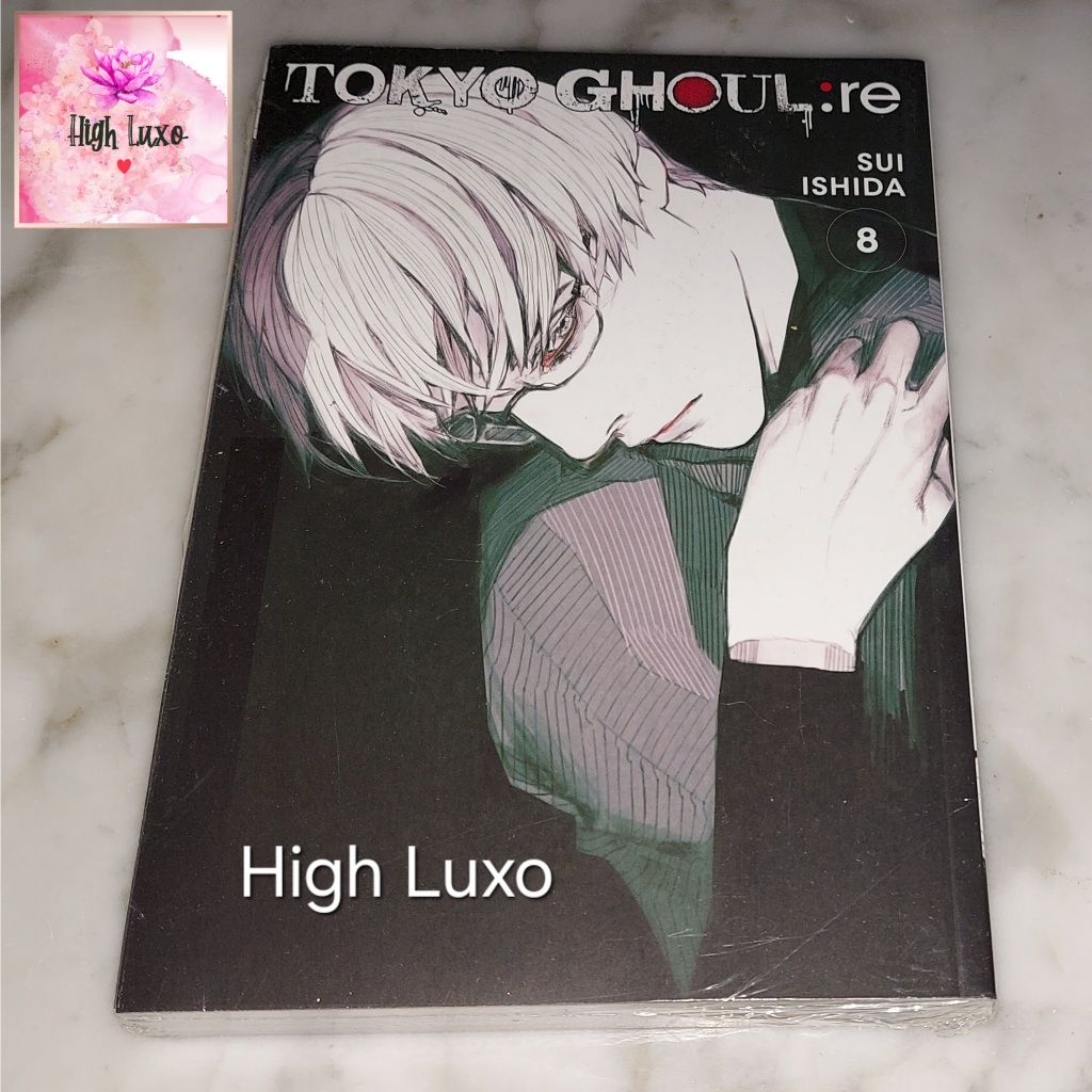 Buku Komik Tokyo Ghoul re Vol 8 Comic Book Manga Anime English Impor Import Bahasa Inggris Language 