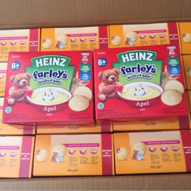 Biskuit Bayi Heinz Farley rasa apel