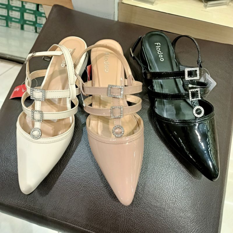 sepatu selop/mules wanita FLADEO ori