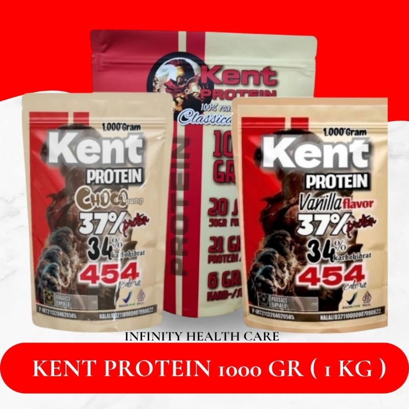 Kent Protein 1000 gram | Kent Protein | Kent Protein 1 kg | Susu Kedelai | Whey Kent Protein