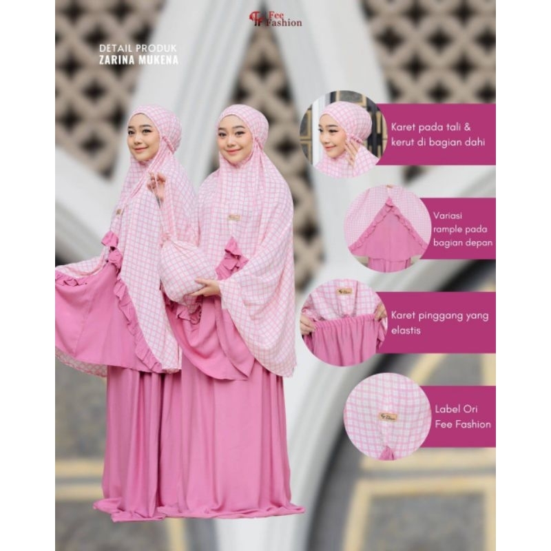 Zarina Mukena Fee Fashion