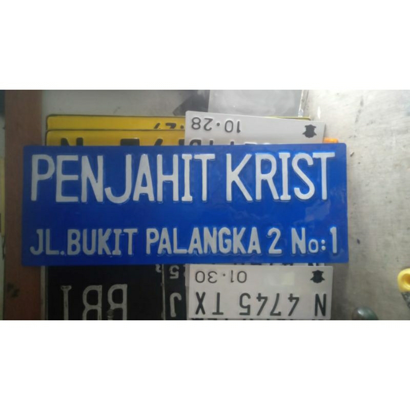 

nama jalan.plat nomer jalan.nama gang.papan nama gang jalan
